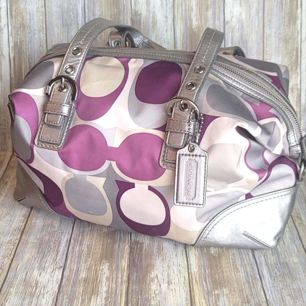 Gently used Coach satchel